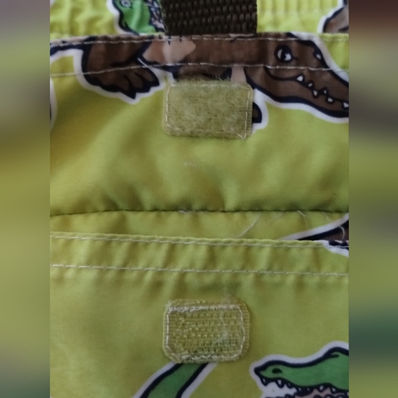Greendog Alligator crocodile Green Water Board Swimwear Surf Trunks boy size 6 - Picture 12 of 16
